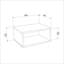 Damaree 45cm W Bedside Table-654128464