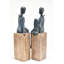 Ensemble de 2 figurines tribales