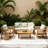 Dayo 4 - Piece Acacia Wood Patio Outdoor Conversation Set With Cushions