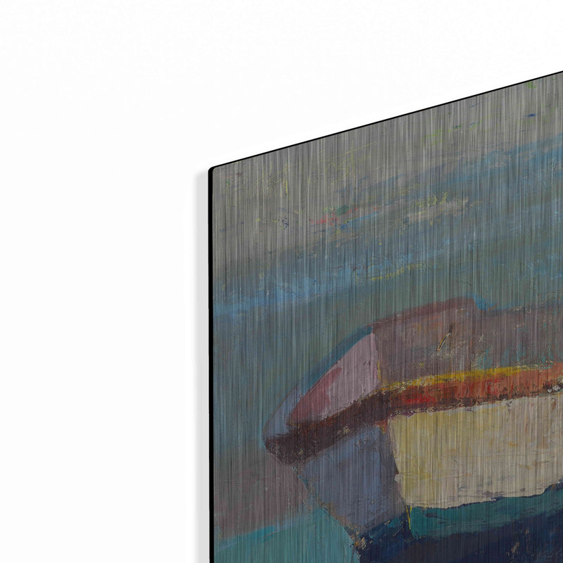 «Bottle Green Boat» par Beth Forst, H 24 po x l 24 po