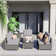 5 - Person Patio Conversation Sets with Cushions
