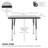 Laminate Adjustable Rectangle Activity Table-92311491-92311498