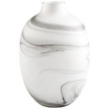 Moon Mist Glass Table Vase