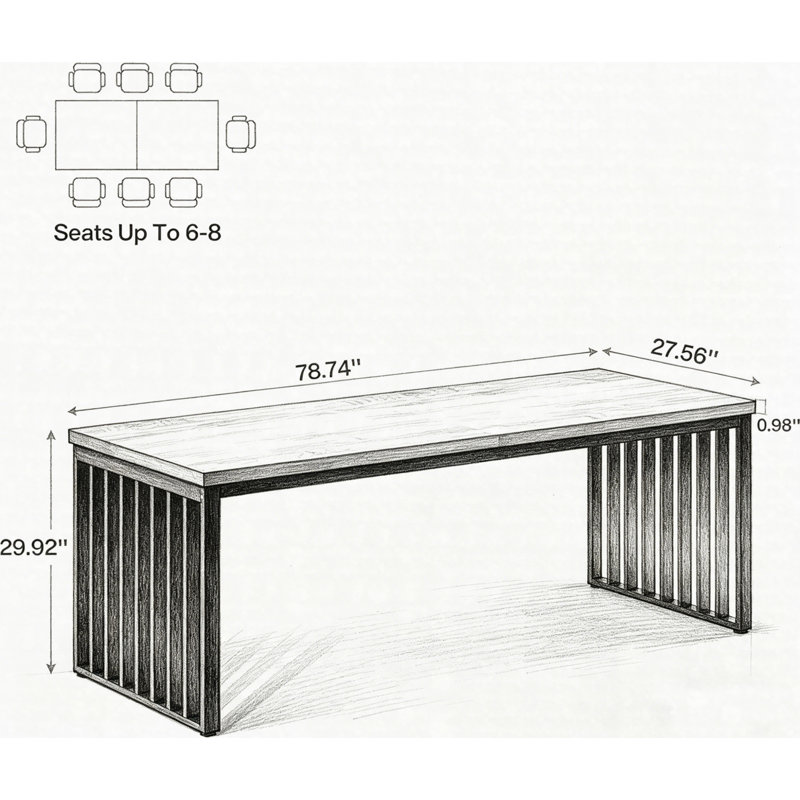 Bureau double 78,74 "pour deux personnes, bureau d'ordinateur double avec poste de travail, Gris