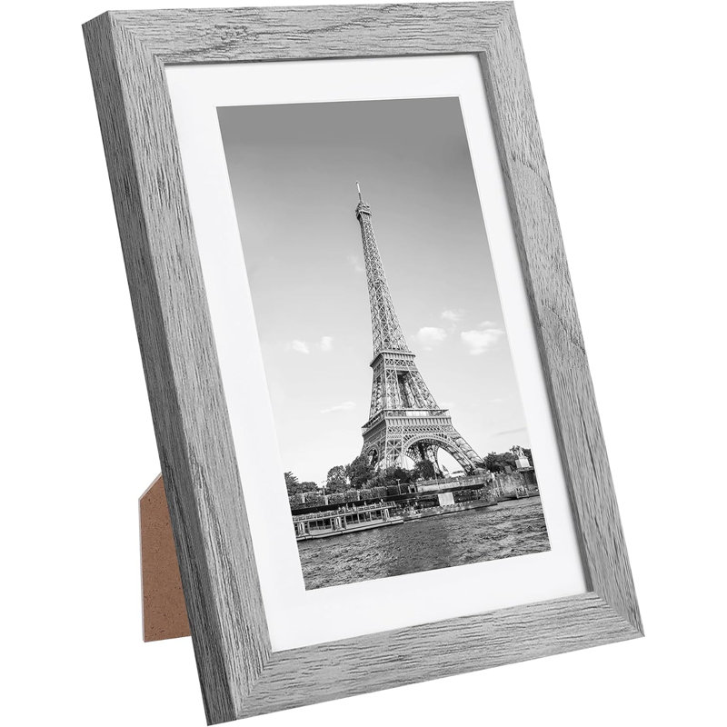 Set Of 10 Gray 5x7 Picture Frames
