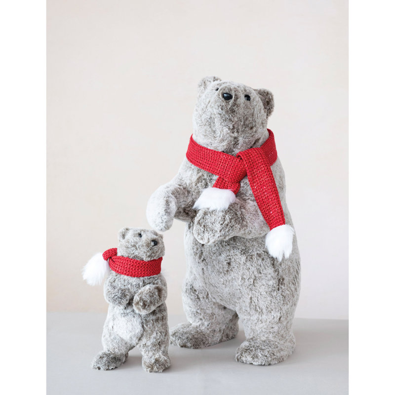 Standing Bear With Scarf