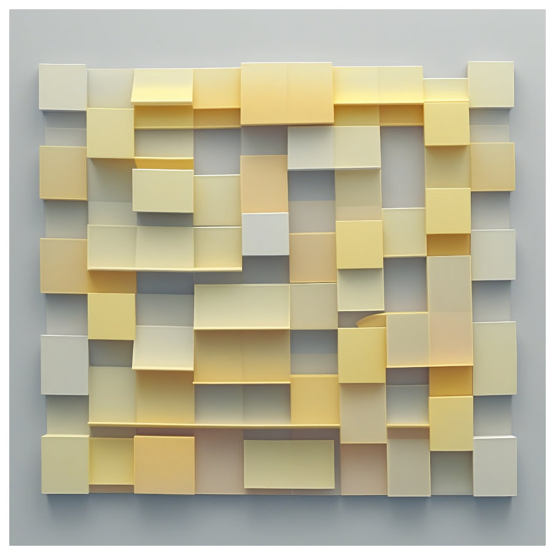 Coussins géométriques Wall Art, 14 x 14 inches