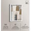 Décoration murale bohème monastère à imprimé bohème par Art Remedy, cadre blanc, 17 x 25-1580266835-1580266846