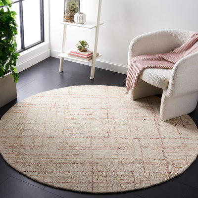 Menendez Hand Woven Abstract Area Rug 