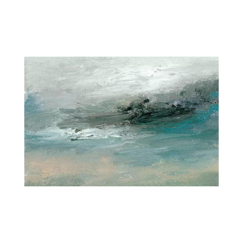 Tidal Pool II by Sharon Gordon - Wrapped Canvas Painting, 66.04 cm H x 45.72 cm W x 1.91 cm D
