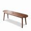 Banc de table en bois de chêne naturel pour salle à manger
