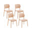Stackable Outdoor Patio Dining Side Chair-1356602990