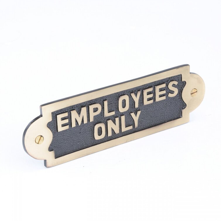 Solid Brass Nameplates 8 x 2
