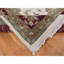 Tapis ivoire nouvel âge en soie 12 pi x 15 pi 3 po Souraya