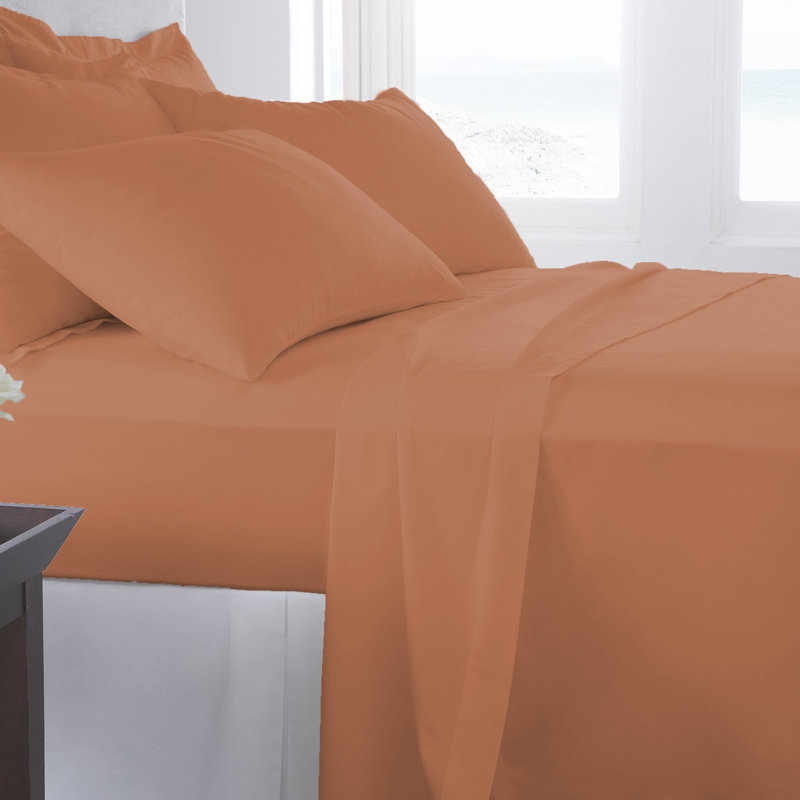 Signature Series Microfiber Sheet Set, Indigo, Twin XL Sheet Set + Fitted Sheet + 1 Pillowcase