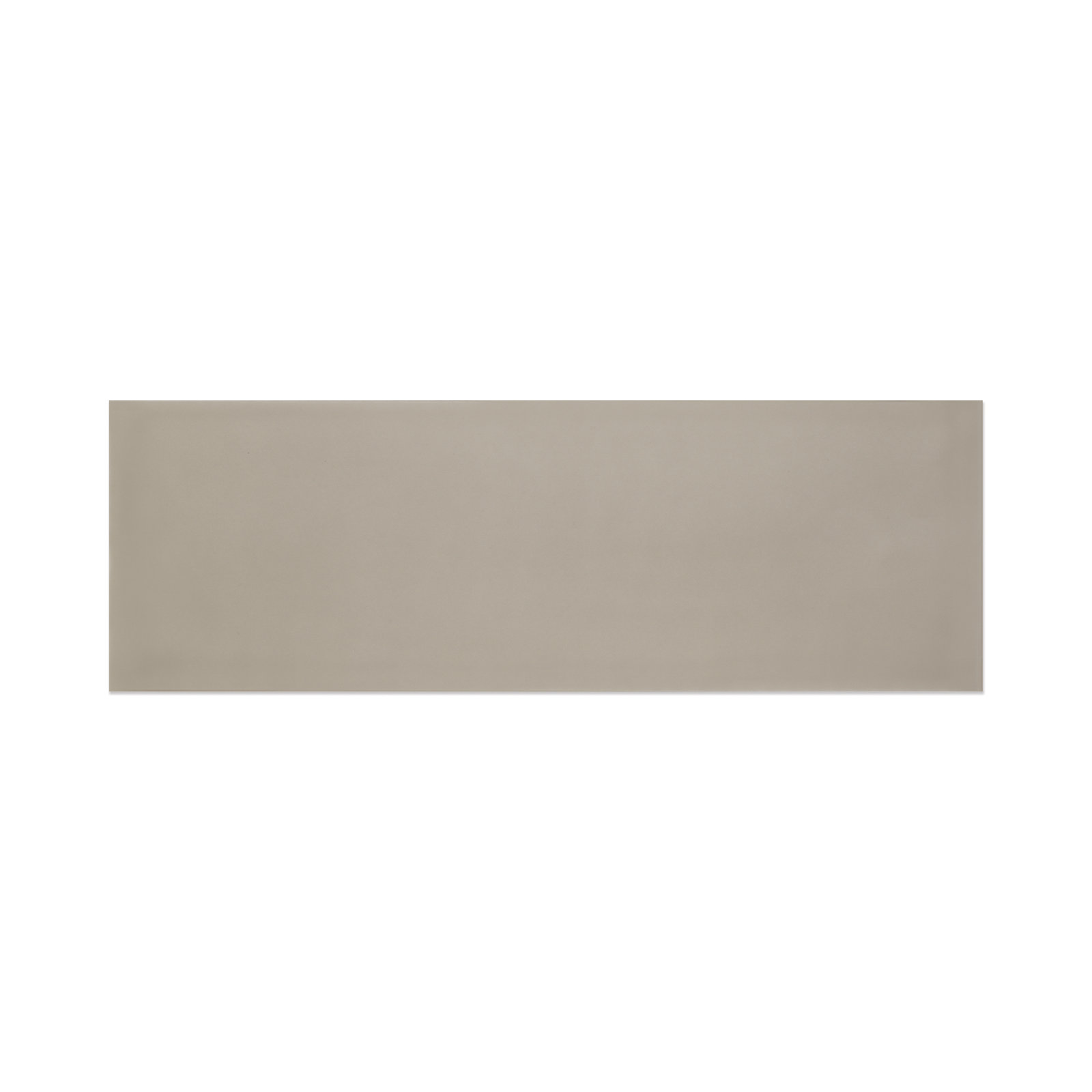 Grace 4" x 12" Ceramic Subway Tile, Taupe