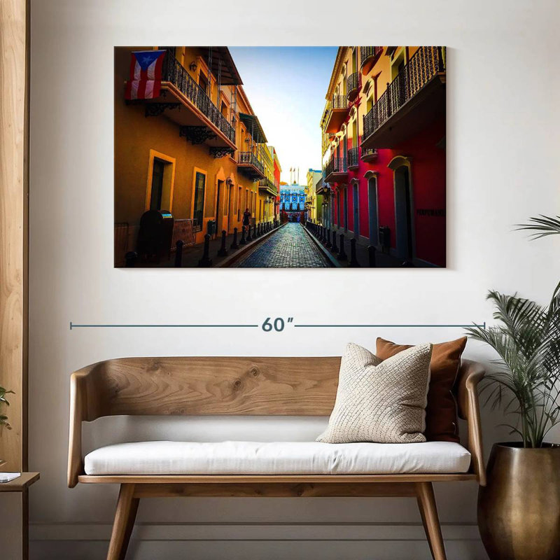 Ravi Street à San Juan, H 32 po x l 48 po