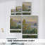 Paysage rétro LXIX, peinture sur toile encadrée-616072690