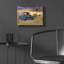 «Old Chevy with Windmill» par Lori Deiter, art mural en verre acrylique-629499062