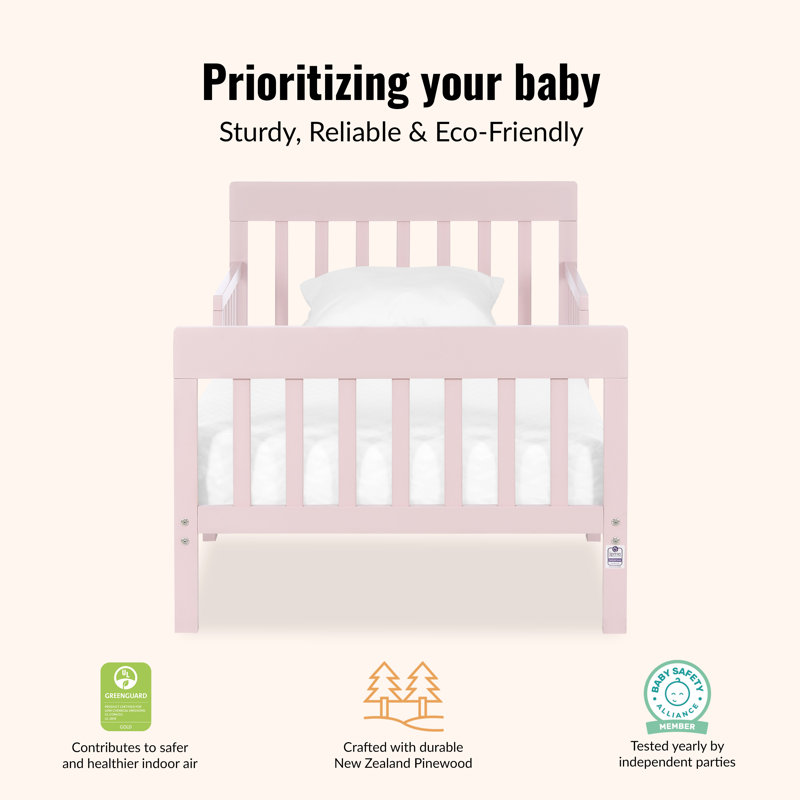  Dream On Me Finn Toddler Bed, Pink
