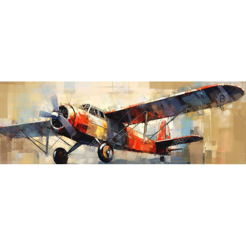 «Take Off» sur toile