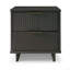 Table de chevet gris anthracite