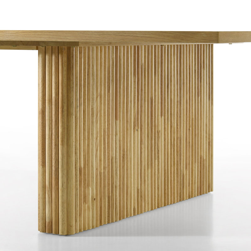 Natural Finish Dining Table