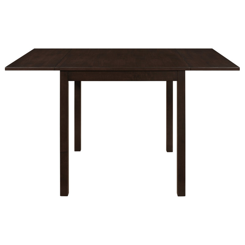 Cappuccino Dining Table with Drop Extension Leaf