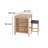 Garappolo 2 - Person Four Leg Base Dining Set