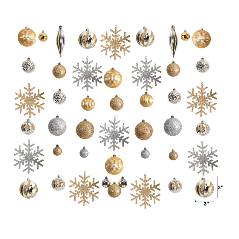 Ornement de Noël incassable 3 po
