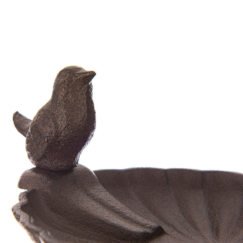 Magana Iron Single Tier Birdbath