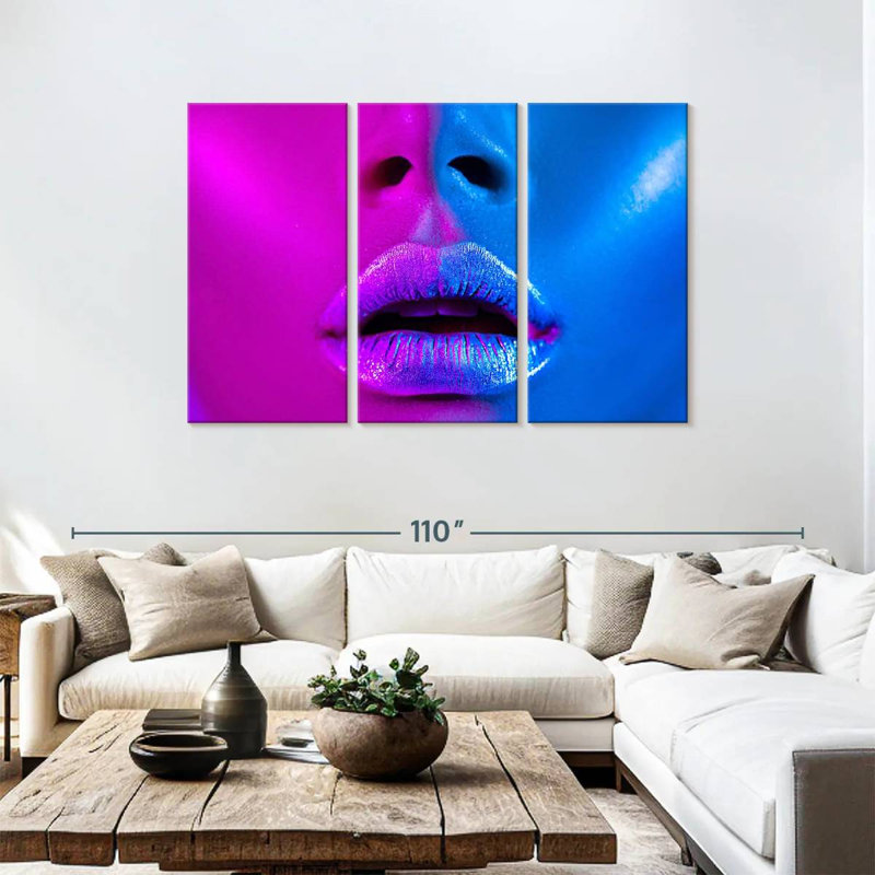 Shuttleworth Ultraviolet Makeup, 48" H x 74" W