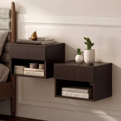 Table de chevet flottante 15,7 po Ettore