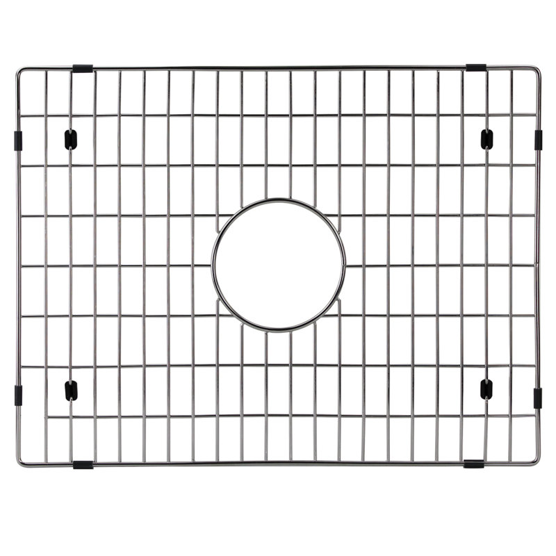 Stainless Steel Sink Grid with Protective Bumpers and Feet