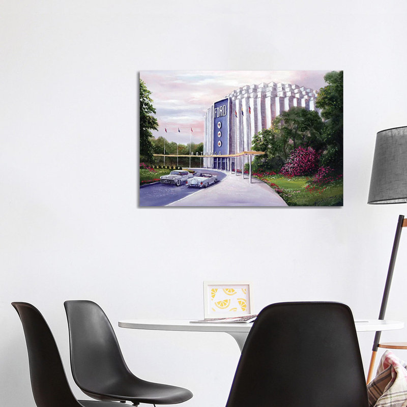 Rotunda by Jim Williams - Wrapped Canvas Painting, 101.6 cm H x 66.04 cm W x 3.175 cm D