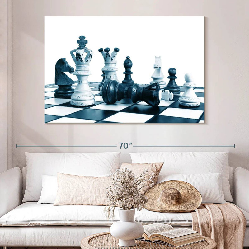 Senne Chess, 34" H x 51" W