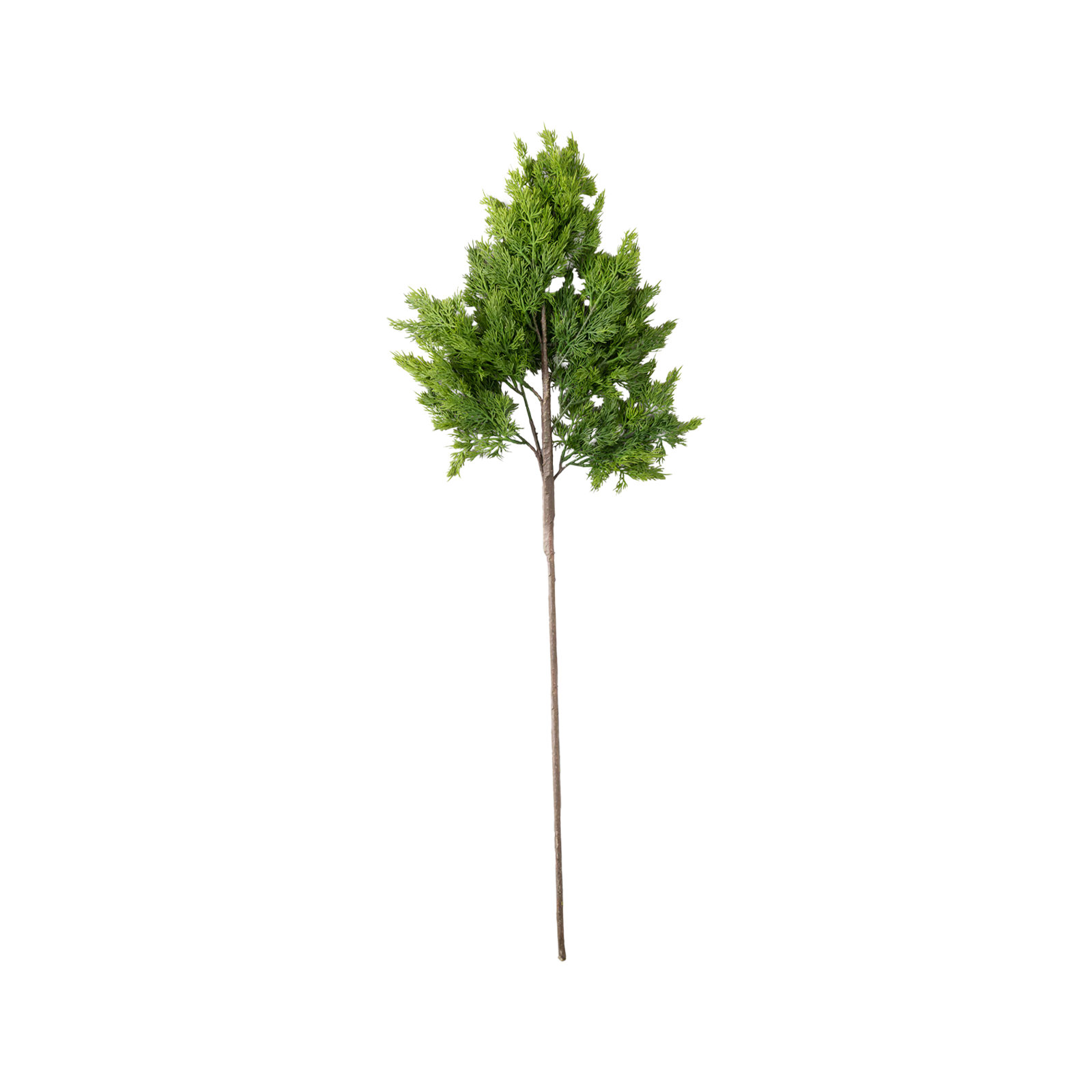  Artificial Pine Greenery Stem, Lifelike Faux Branch For Tall Vases, Holiday Arrangements, Garlands, Wreaths & Year-Round Home Décor, 10" Wide & 37" Long, Pack Of 1