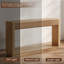 Console cannelée de 63 po avec 2 tiroirs, table d'entrée pour le couloir-1404823657-1404823659-1404823663