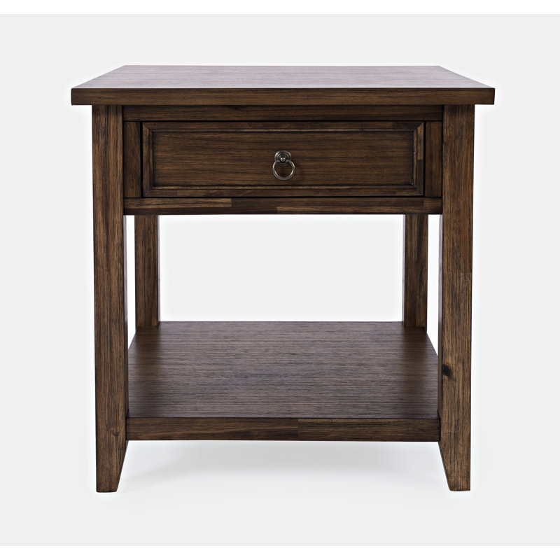 Alisher End Table with Storage