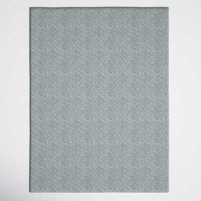 Wheaton Handmade Tufted Wool Blue/Beige Area Rug