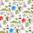 Tropical Pattern - Exotic Leaves Framed Canvas