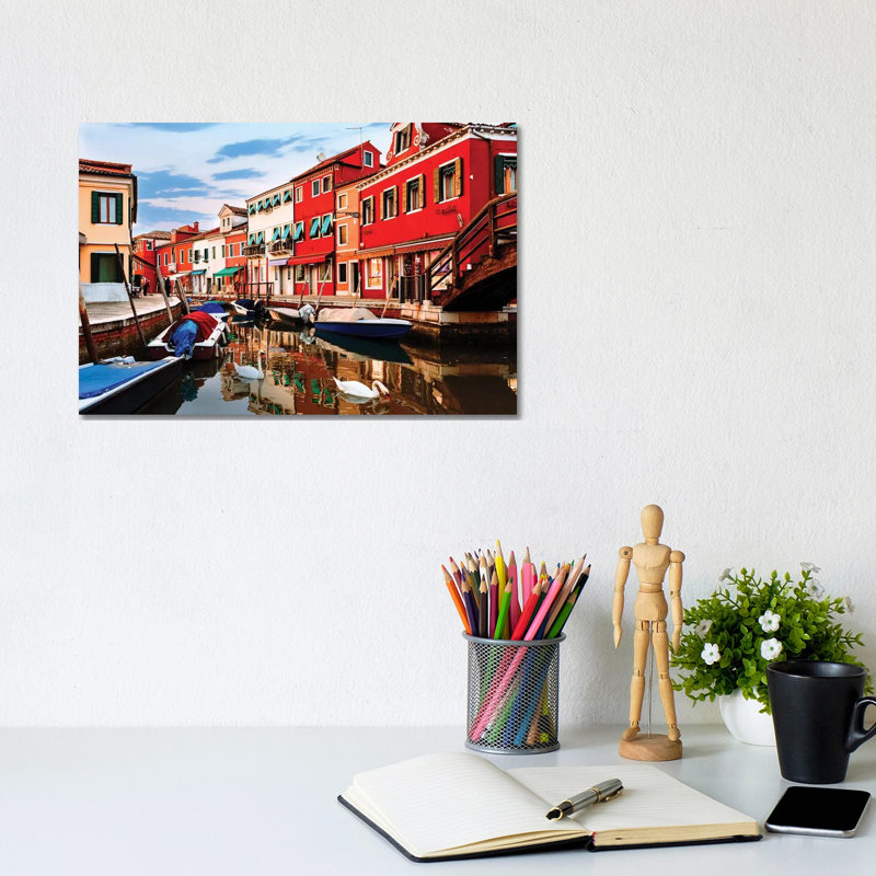Burano Sicily Italy, 20.32cm H x 30.48cm W