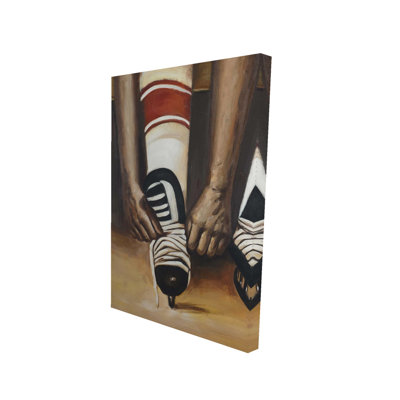 Art sur toile, saisons de hockey illustratives