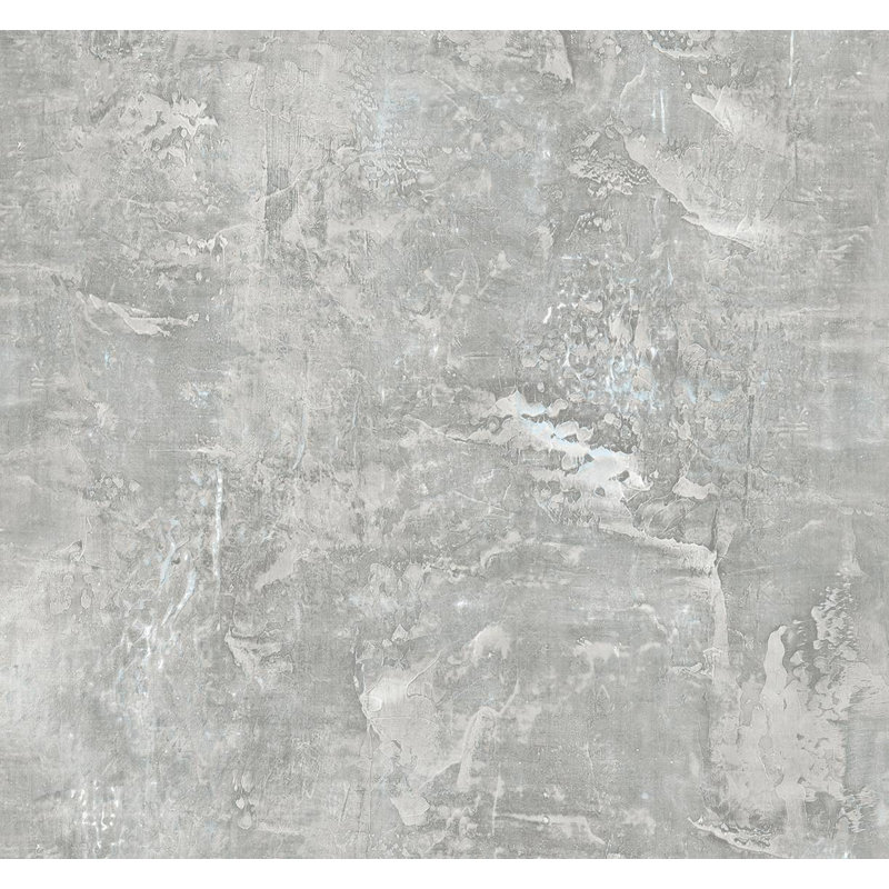 Papier peint abstrait Alverstone, Bois de frêne / bleu poudre
