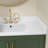 30 In. Vanity Backsplash Solid Surface 4 In. Bathroom Vanity Back Splash In Glossy White