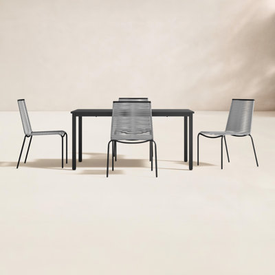 60" Patio Dining Set
