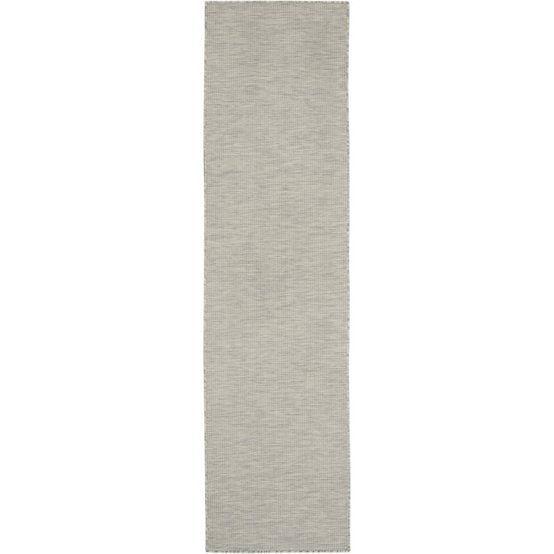 Tapis gris Modern, Tapis de couloir 2 pi 2 po x 8 pi