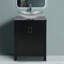 Freestanding Under Sink Cabinet With 2 Shelves, Bathroom Storage Cupboard, Basin Vanity Unit With 2 Doors-1068051894