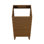 Meuble-lavabo noir 18 po Cascade
