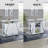 Caydae LED Bar Cabinet with Wine Storage